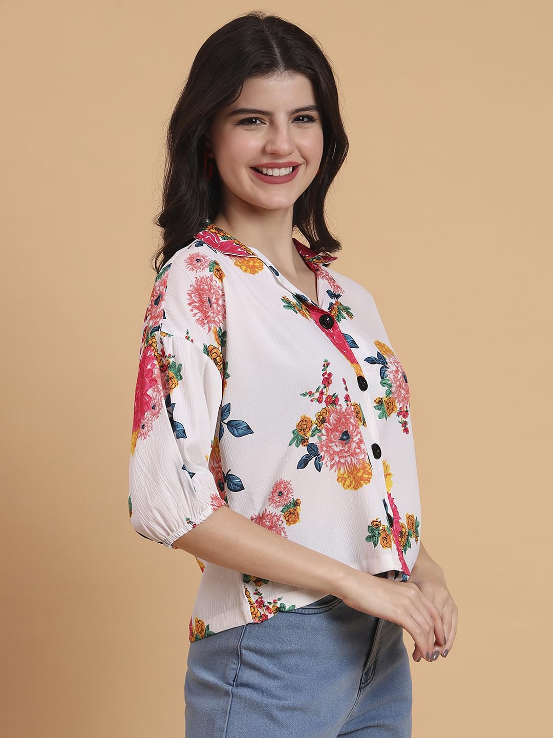 SOFISTY Women's Boxy Shirt | Cotton Bland