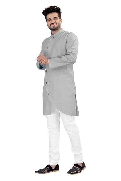 OS JEANS Kurta pyjama for Mens In cross patten