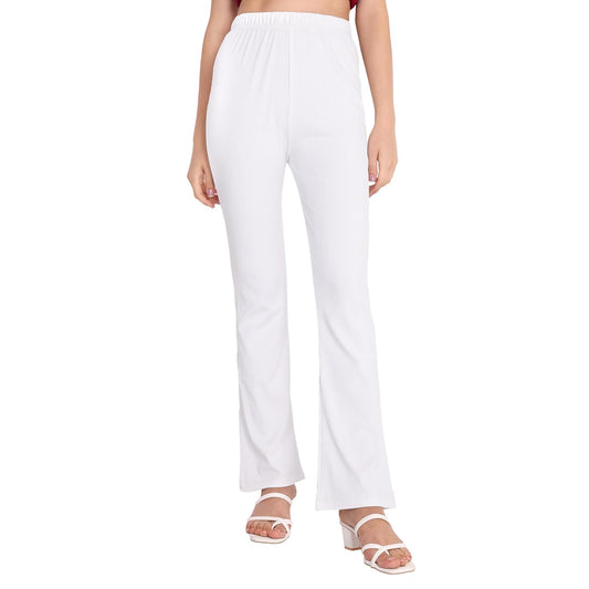 FNOCKS Pants Women's Premium Cotton Bell Bottom