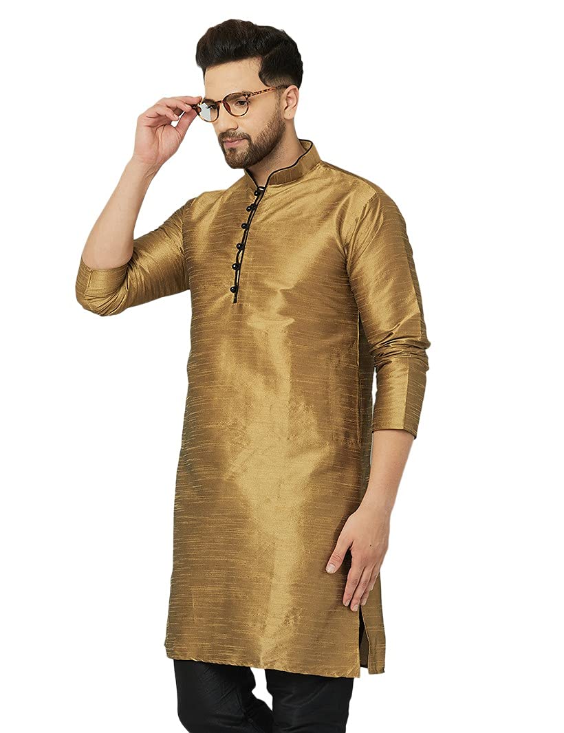 ABH LIFESTYLE Men's Silk Long Kurta only.
