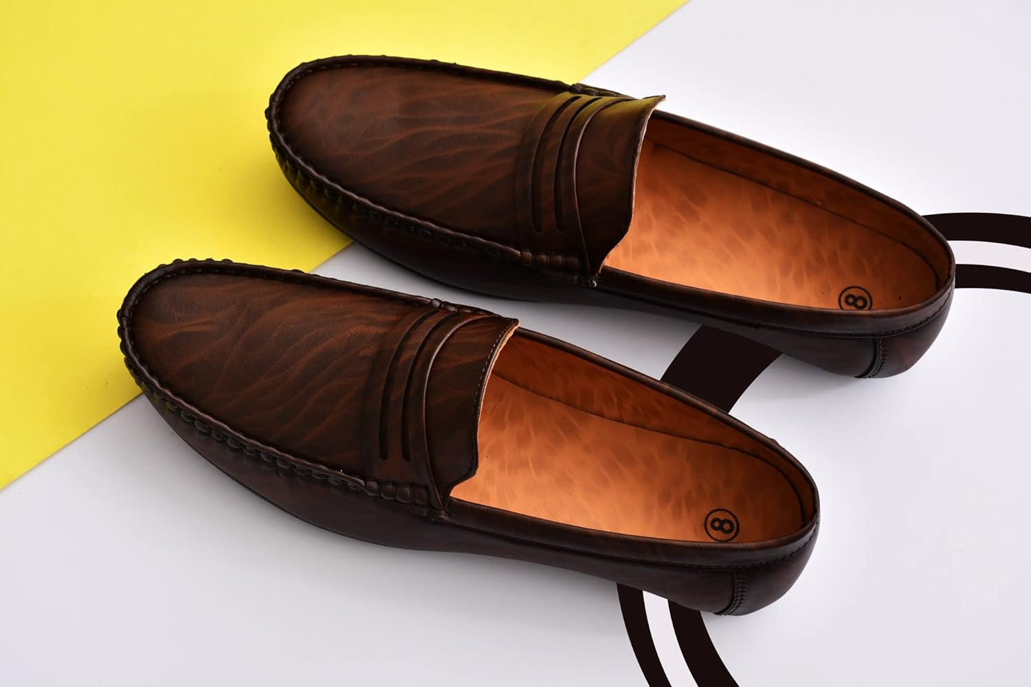 Karaddi Loafer for Men's Shoes Tan Brown Black Shoe - alphahostel.in