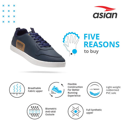 ASIAN Men's Achiever-13 Latest Stylish Casual Sneaker - alphahostel.in