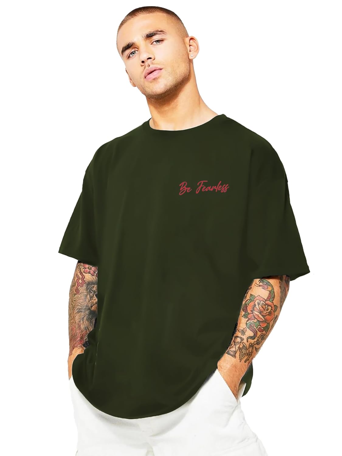 Jump Cuts||Printed Tshirt for Men||Drop Shoulder