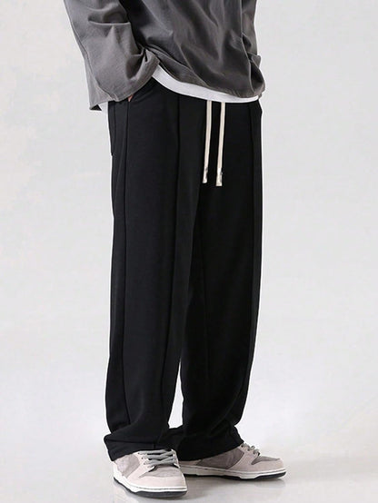 Mehrang White Loose Fit Track Pant for Men || Joggers