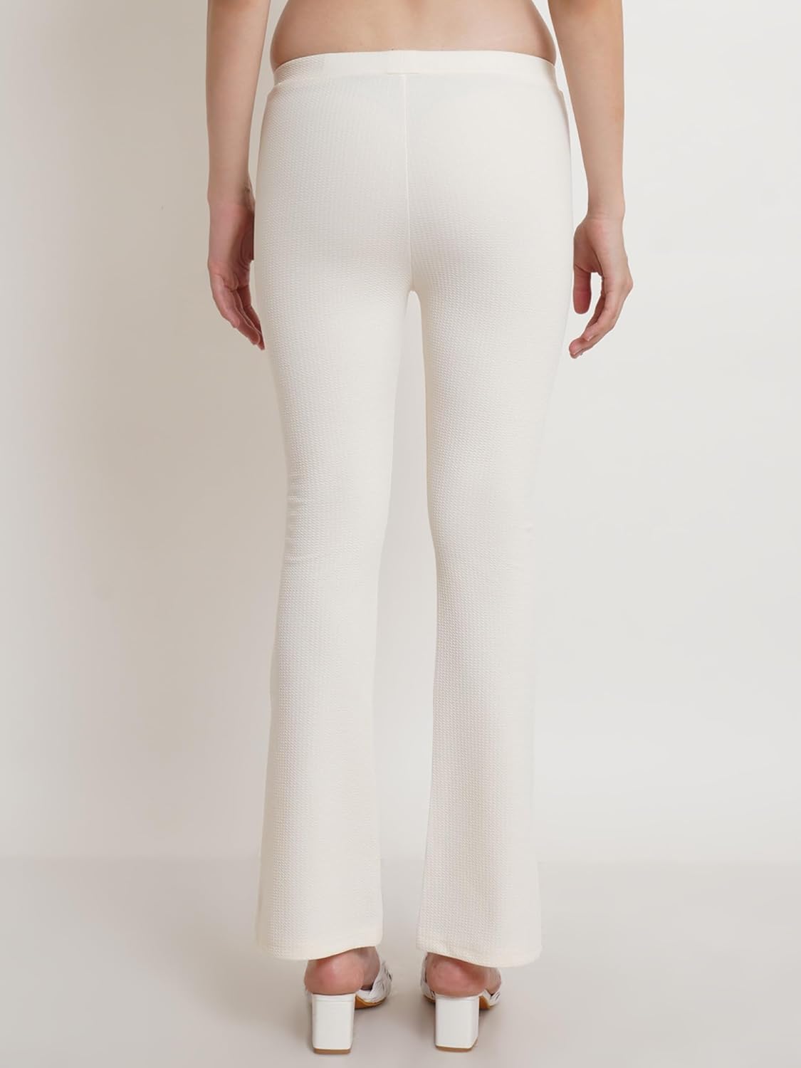 POPWINGS Casual Solid Regular Fit Solid Trouser