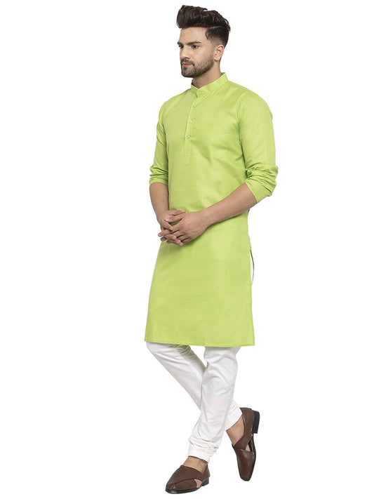 ABH LIFESTYLE Men's Cotton Kurta Pyjama Set
