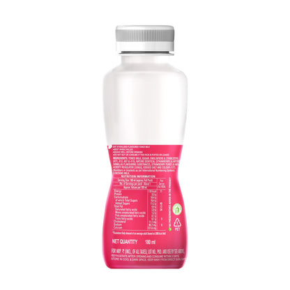 Britannia Winkin Cow Thick Milkshake Strawberry Pet Bottle, 180 ML