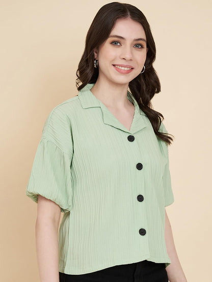 VAIRAGEE Women Cotton Blend Striped Pattern