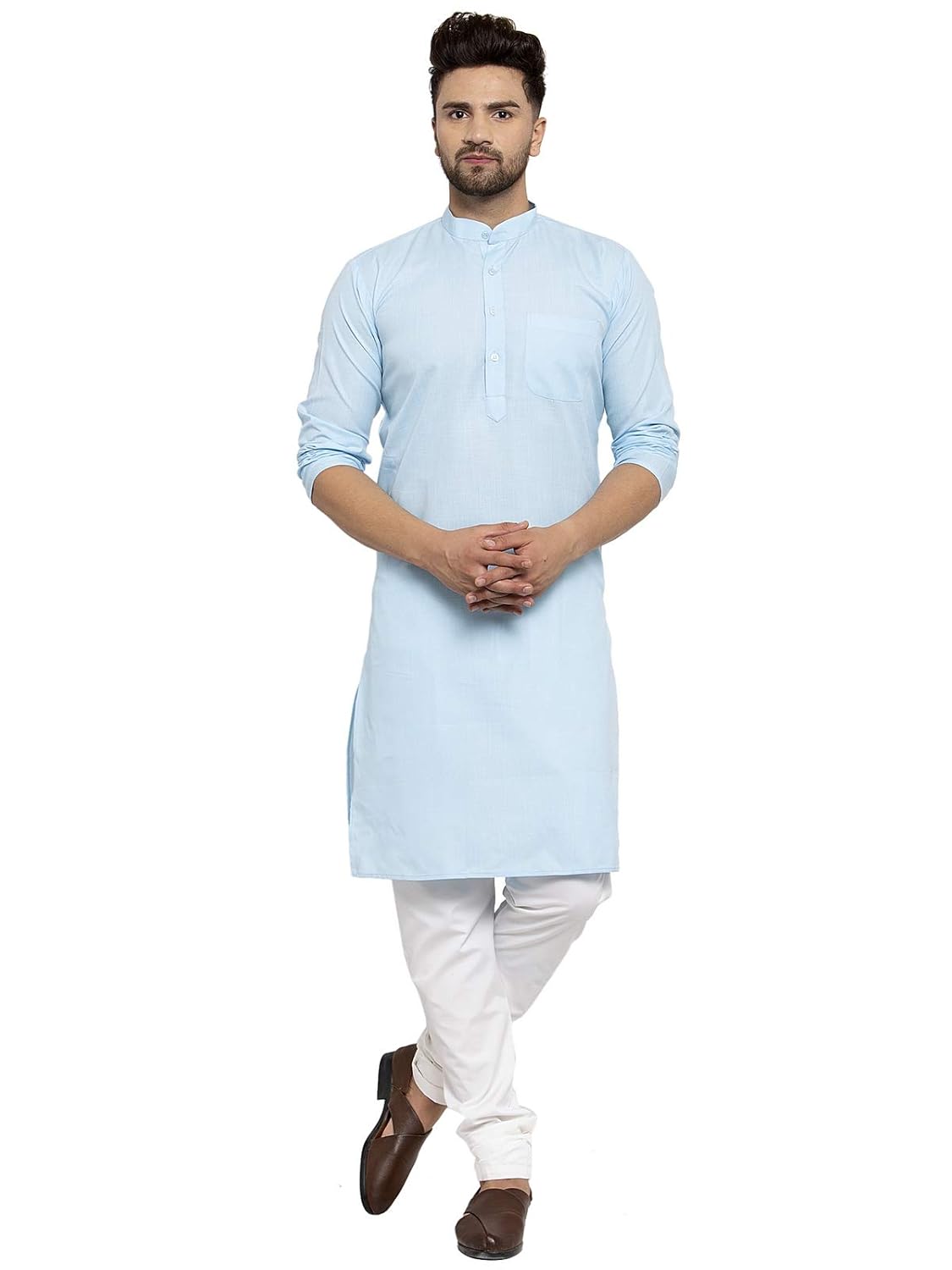 ABH LIFESTYLE Men's Cotton Kurta Pyjama Set