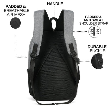 Kaayt Backpack Bag, with Laptop Compartment