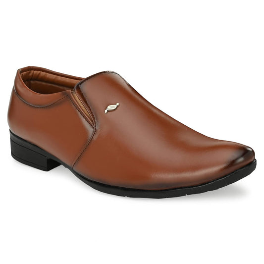 Leepeeter Men Formal Shoes | Slip-on Moccasin Shoes - alphahostel.in