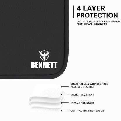 Bennet Nylon Drax Laptop Bag Sleeve Case Cover