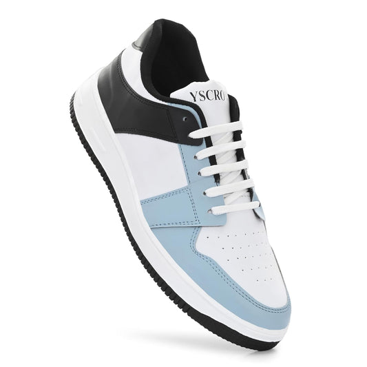 YSCROWD Men's Sneakers Comfortable Stylish White - alphahostel.in