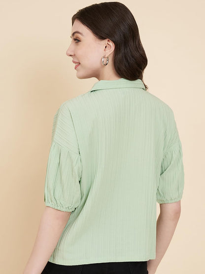 VAIRAGEE Women Cotton Blend Striped Pattern
