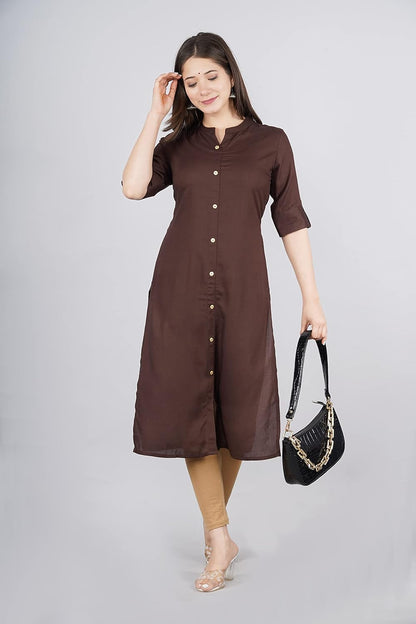 miss fame Straight Kurta for Women