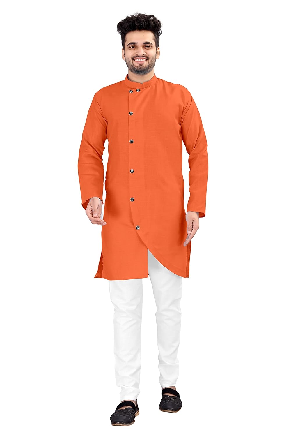 OS JEANS Kurta pyjama for Mens In cross patten