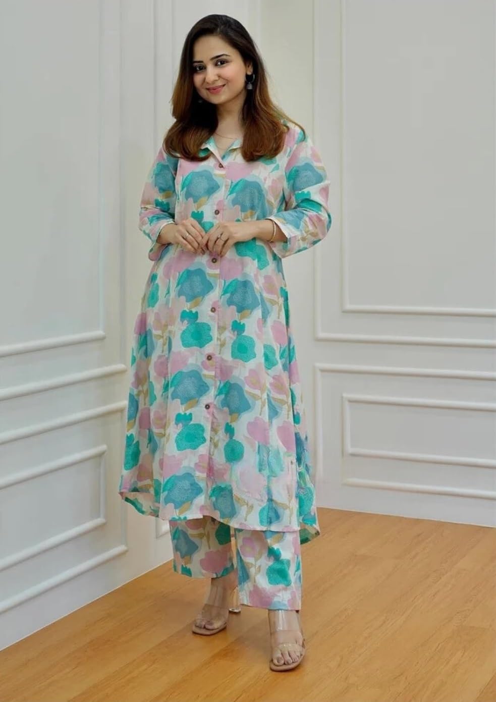 LERIYA FASHION Anarkali Kurta-Set for Women