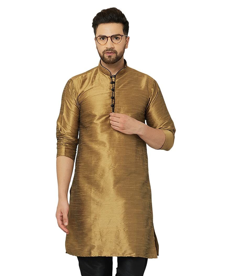 ABH LIFESTYLE Men's Silk Long Kurta only.