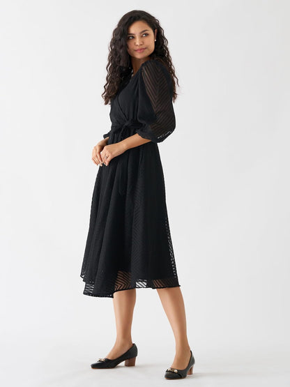AASK Women Fancy Plain & Solid Designer Dress for Women