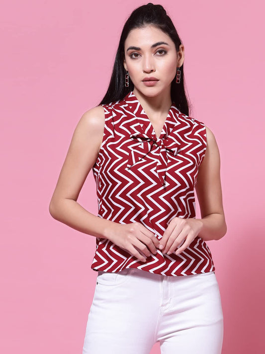 OOMPH! Women's Floral Relaxed Fit Shirt