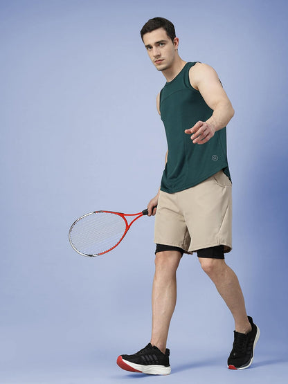 CHKOKKO Tank Tops Sleeveless T-Shirt for Men Dry Fit
