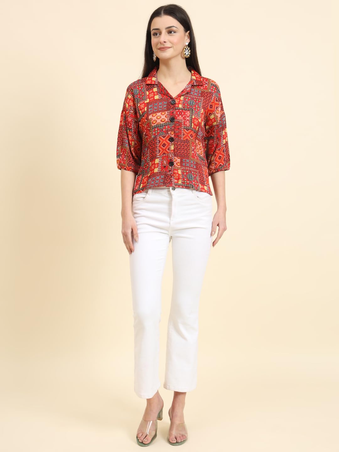SOFISTY Women's Boxy Shirt | Cotton Bland
