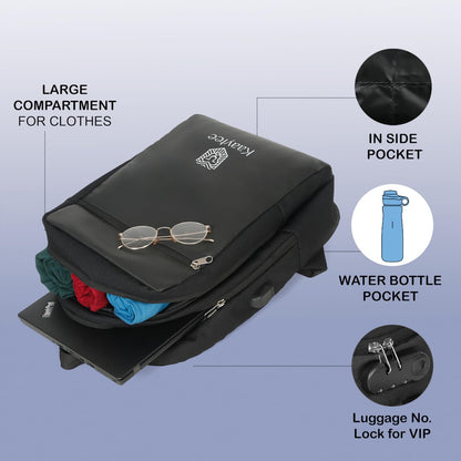 Kaayt Backpack Bag, with Laptop Compartment
