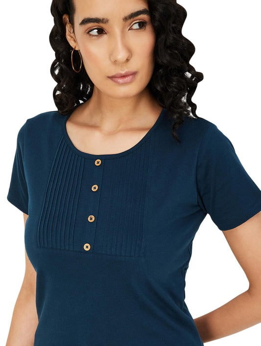 Max Women's Cotton Regular Fit Top
