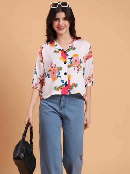 SOFISTY Women's Boxy Shirt | Cotton Bland