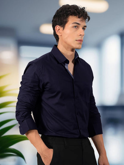 Men's Regular Fit Soft Cotton Blend Casual Comb