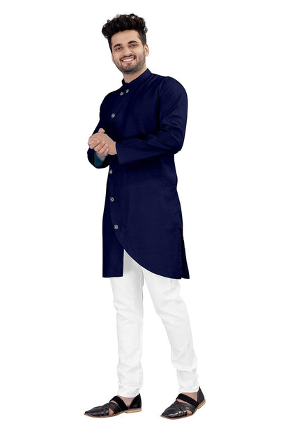 OS JEANS Kurta pyjama for Mens In cross patten