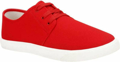 Men F-BG Casual Canvas Red Canvas Shoes - alphahostel.in