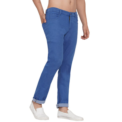 DAIS Men's Stretchable Skinny Fit Mid Rise Jeans