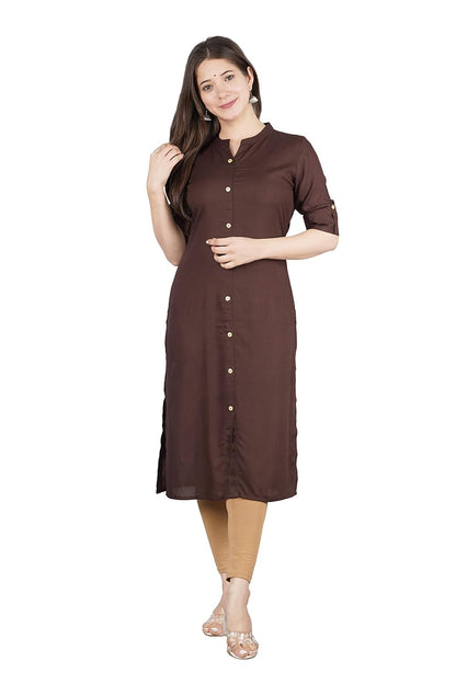 miss fame Straight Kurta for Women