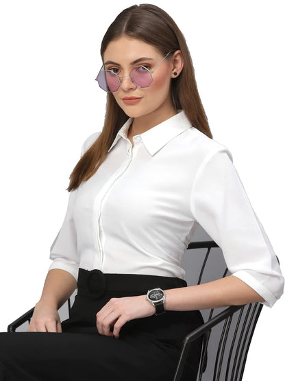 ALL IN ONE CLOTHING Women Regular Fit Spread Collar