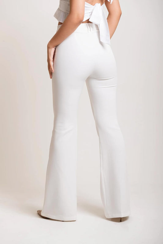 Mehrang Women's High Waist Flare Pants, Bootcut Pants