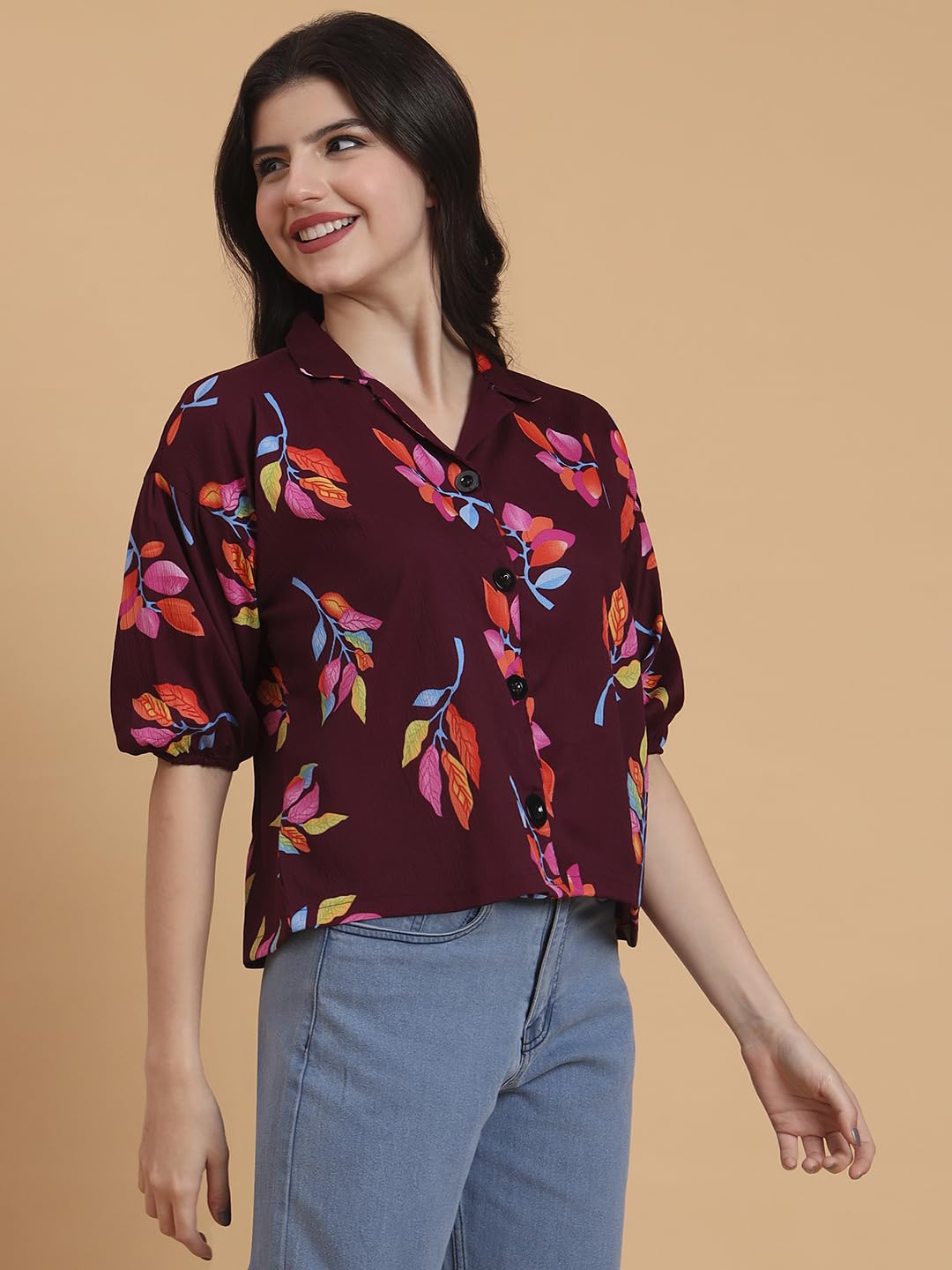 SOFISTY Women's Boxy Shirt | Cotton Bland