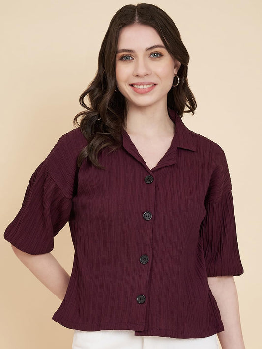 VAIRAGEE Women Cotton Blend Striped Pattern
