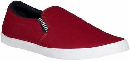 Men F-BG Casual Canvas Red Canvas Shoes - alphahostel.in