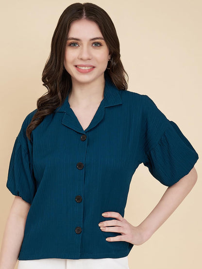 VAIRAGEE Women Cotton Blend Striped Pattern