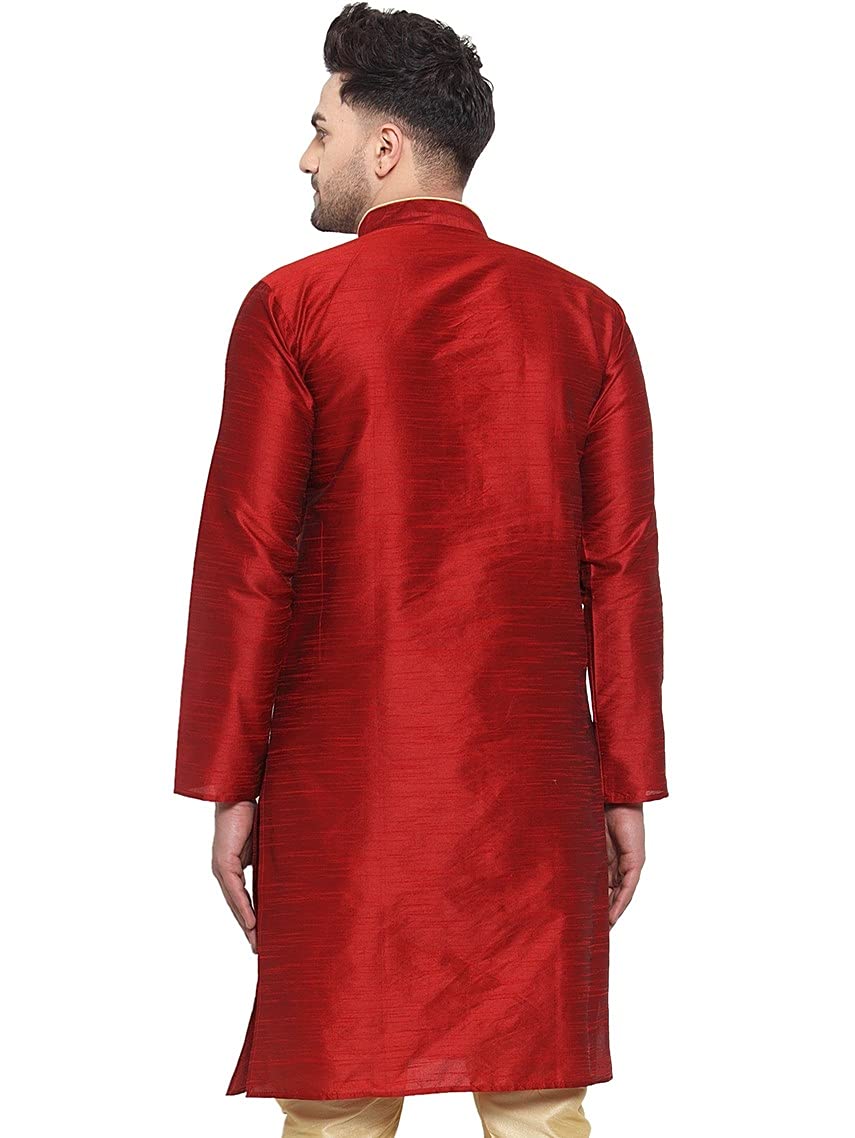 ABH LIFESTYLE Men's Silk Long Kurta only.