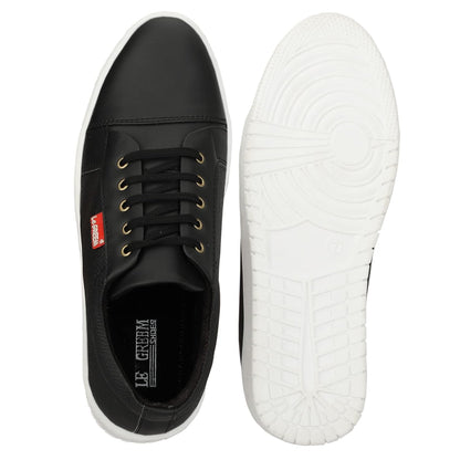 LE GREEM Men's Synthetic Leather Stylish Sneakers - alphahostel.in