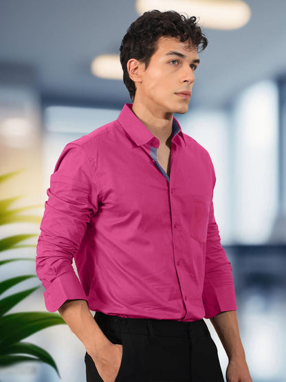 Men's Regular Fit Soft Cotton Blend Casual Comb