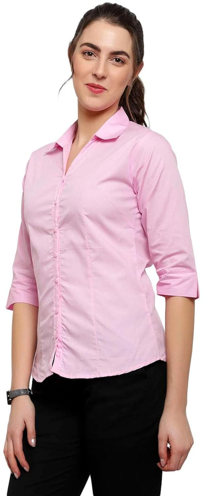GEHU GARMENTS Women Solid Shirt for Office