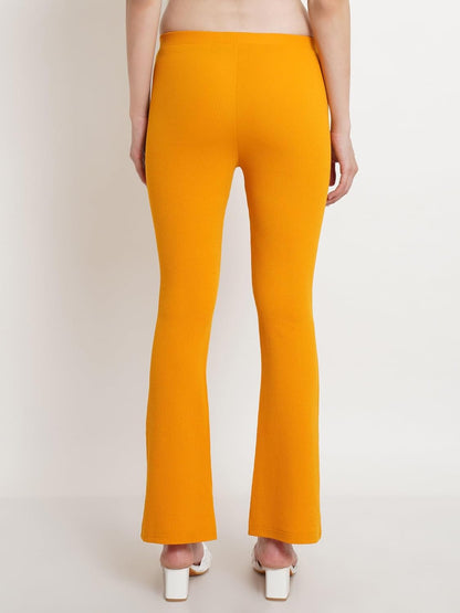 POPWINGS Casual Solid Regular Fit Solid Trouser