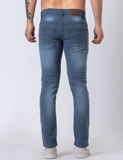 Sindon Men's Faded Grey Jeans