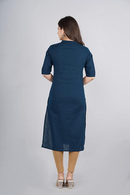 miss fame Straight Kurta for Women