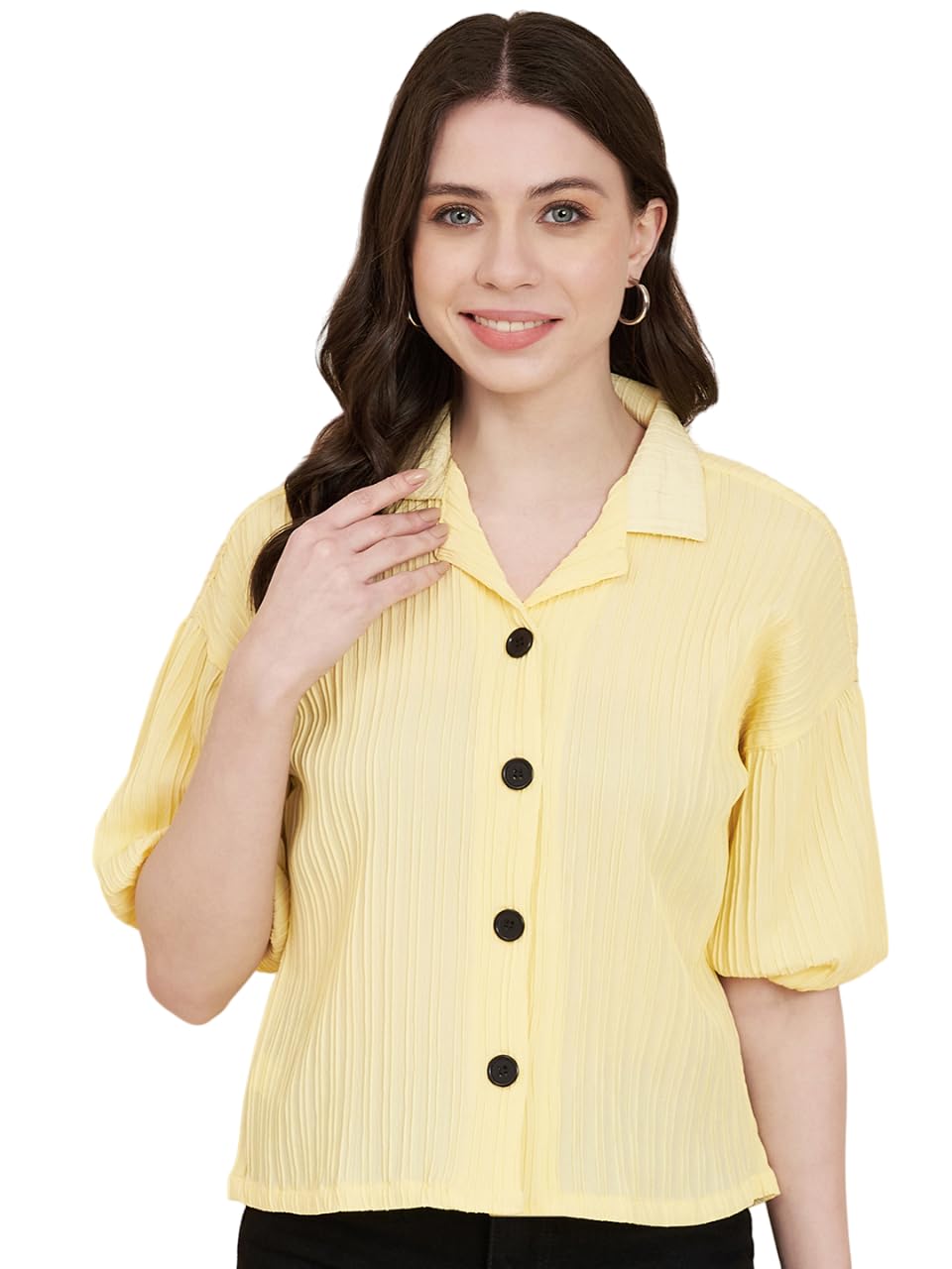 VAIRAGEE Women Cotton Blend Striped Pattern