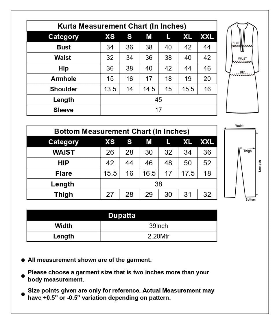 Women's Crepe Printed Kurta with Pant and Dupatta Set