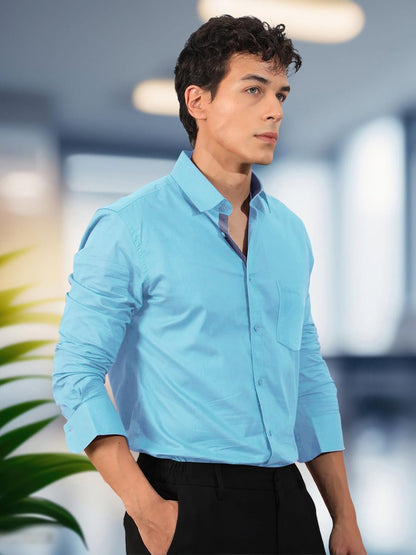 Men's Regular Fit Soft Cotton Blend Casual Comb